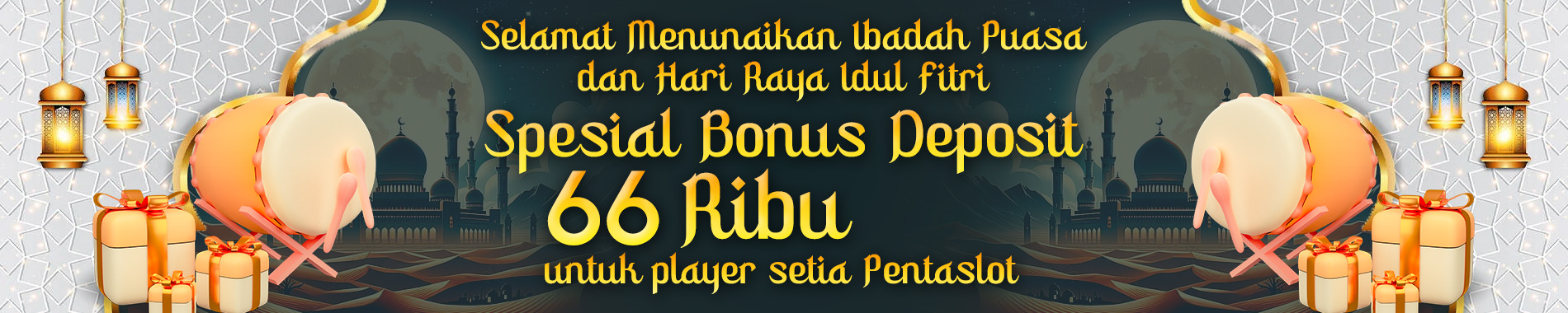 Bonus Deposit Ramadhan Puasa & Idul Fitri Pentaslot